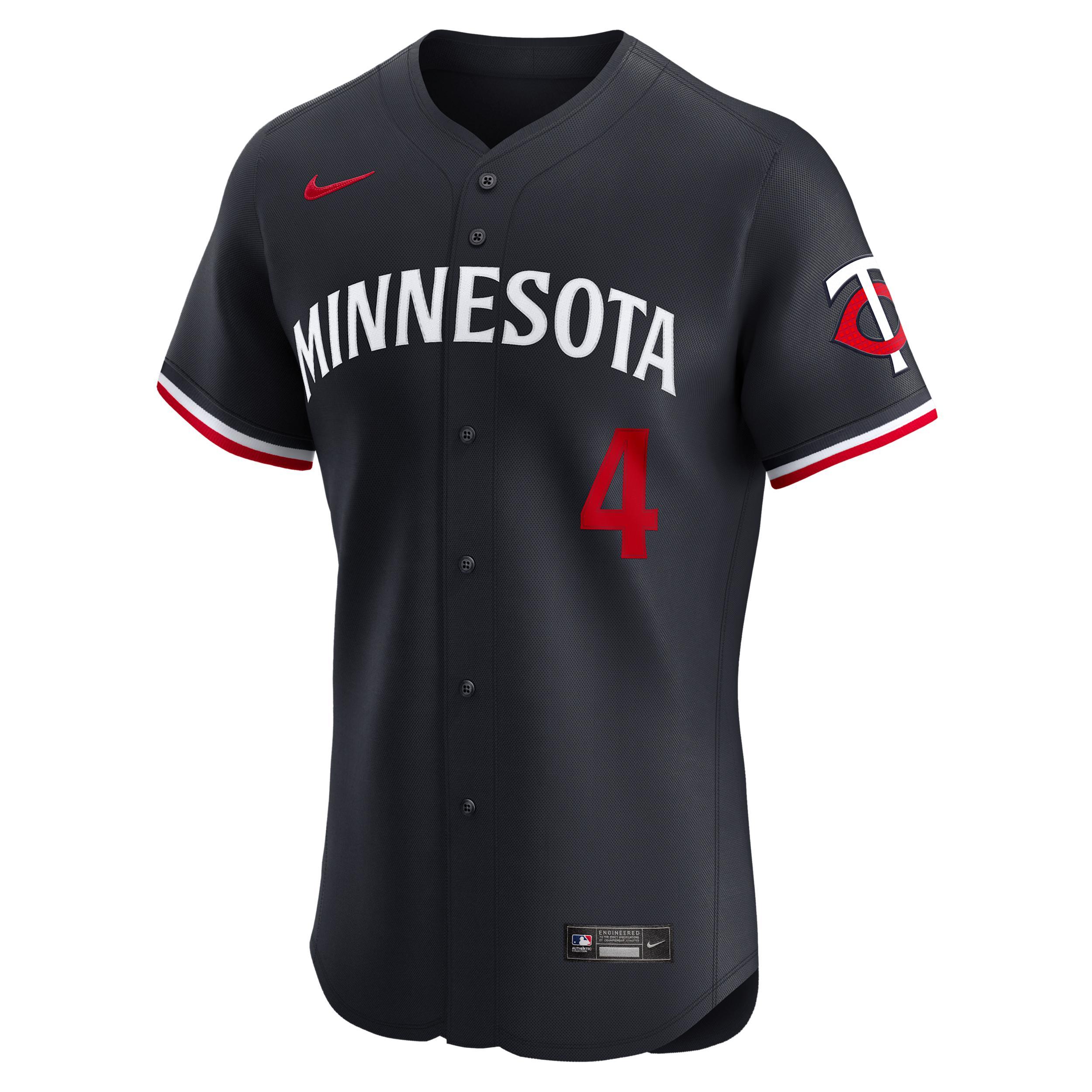Mens Nike Boston Red Sox Alternate Elite Jersey Blue Product Image