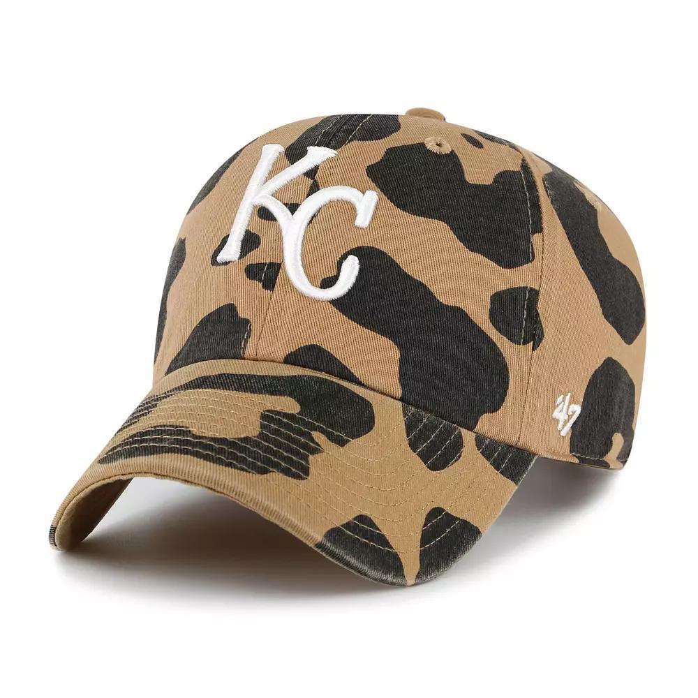 Women's '47 Brown Kansas City Royals Rosette Clean Up Adjustable Hat Product Image