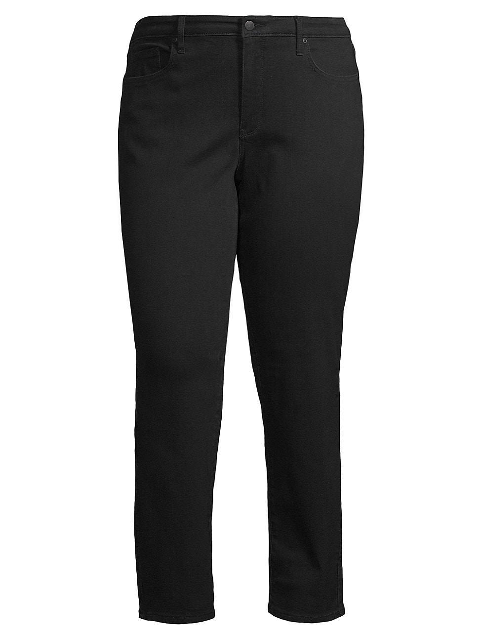 Womens Emma Mid-Rise Slim-Fit Jeans Product Image