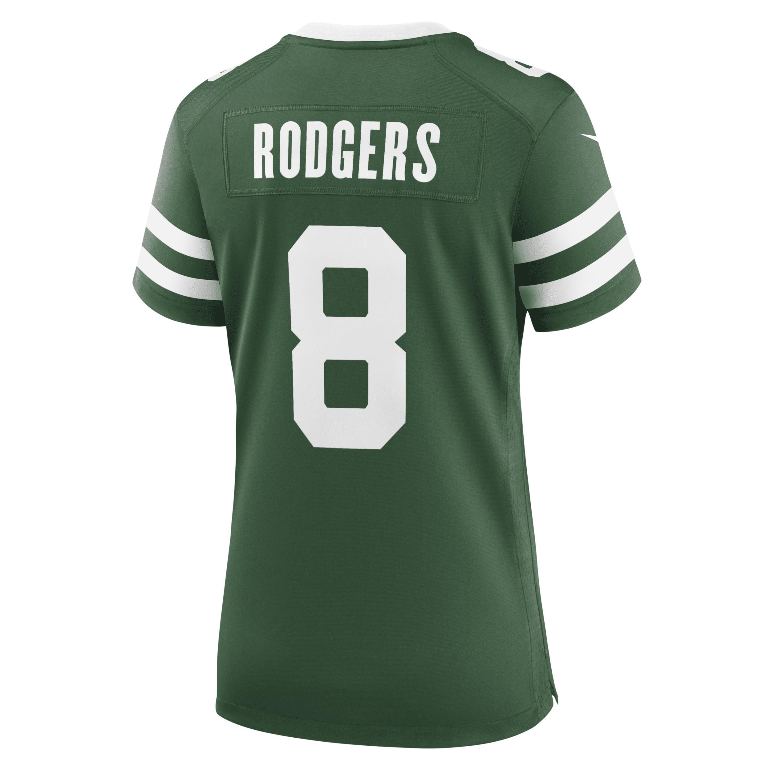 Women's Nike Aaron Rodgers Legacy Green New York Jets Game Jersey, Size: XL Product Image