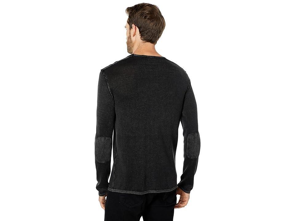 John Varvatos Star Usa Acid-Wash Crewneck Sweater Product Image