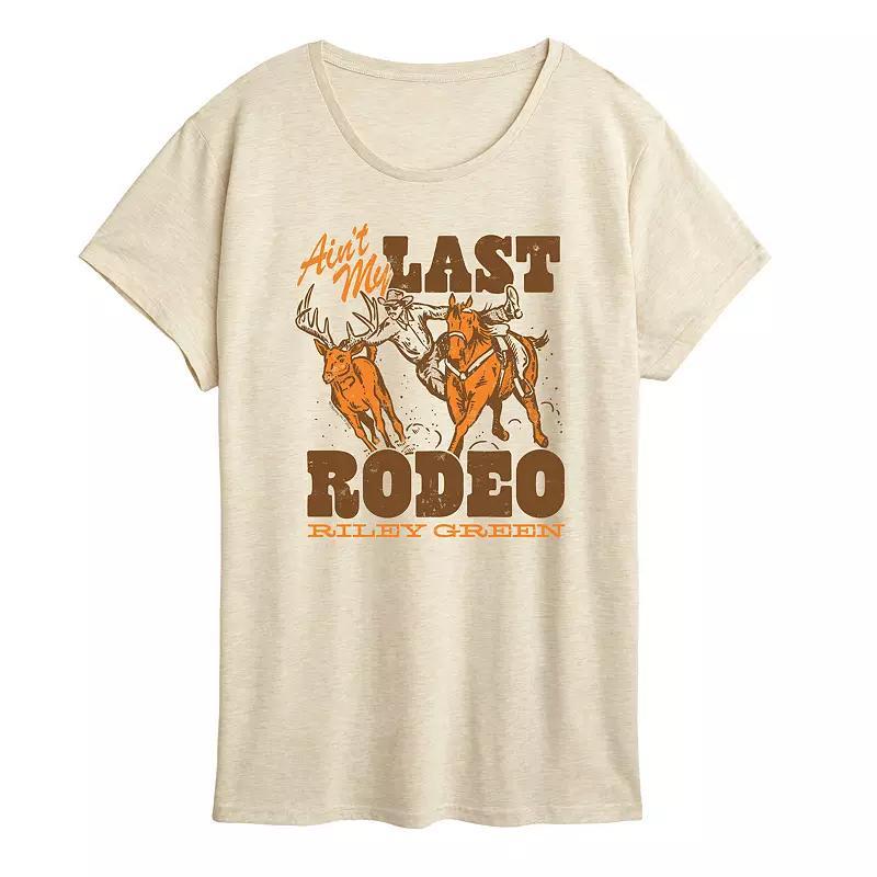 Womens Riley Green Last Rodeo Graphic Tee Product Image