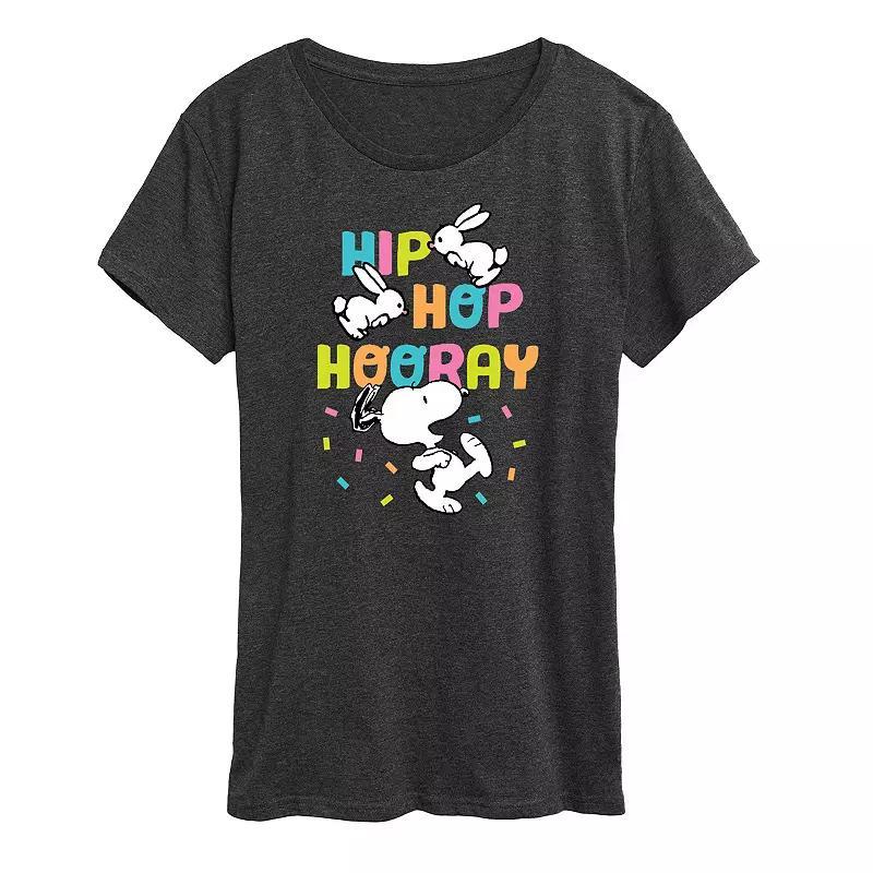 Plus Lifes A Mess Graphic Tee, Womens Heather Grey Product Image