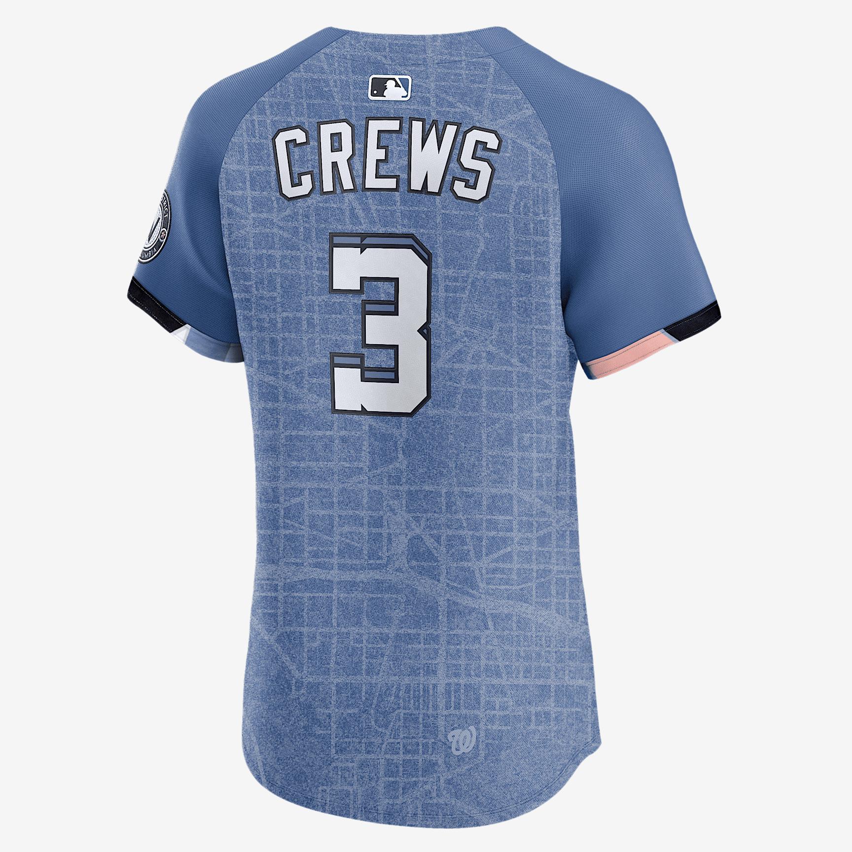 Dylan Crews Washington Nationals City Connect Men's Nike Dri-FIT ADV MLB Elite Jersey Product Image