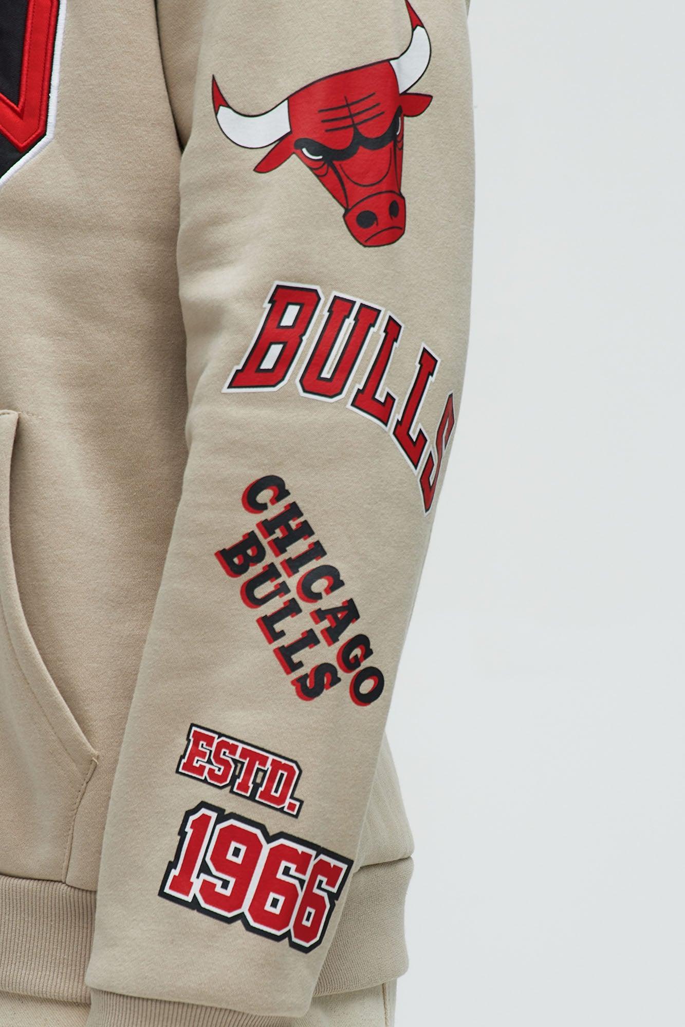 Bulls City Connect Hoodie - Sand Product Image