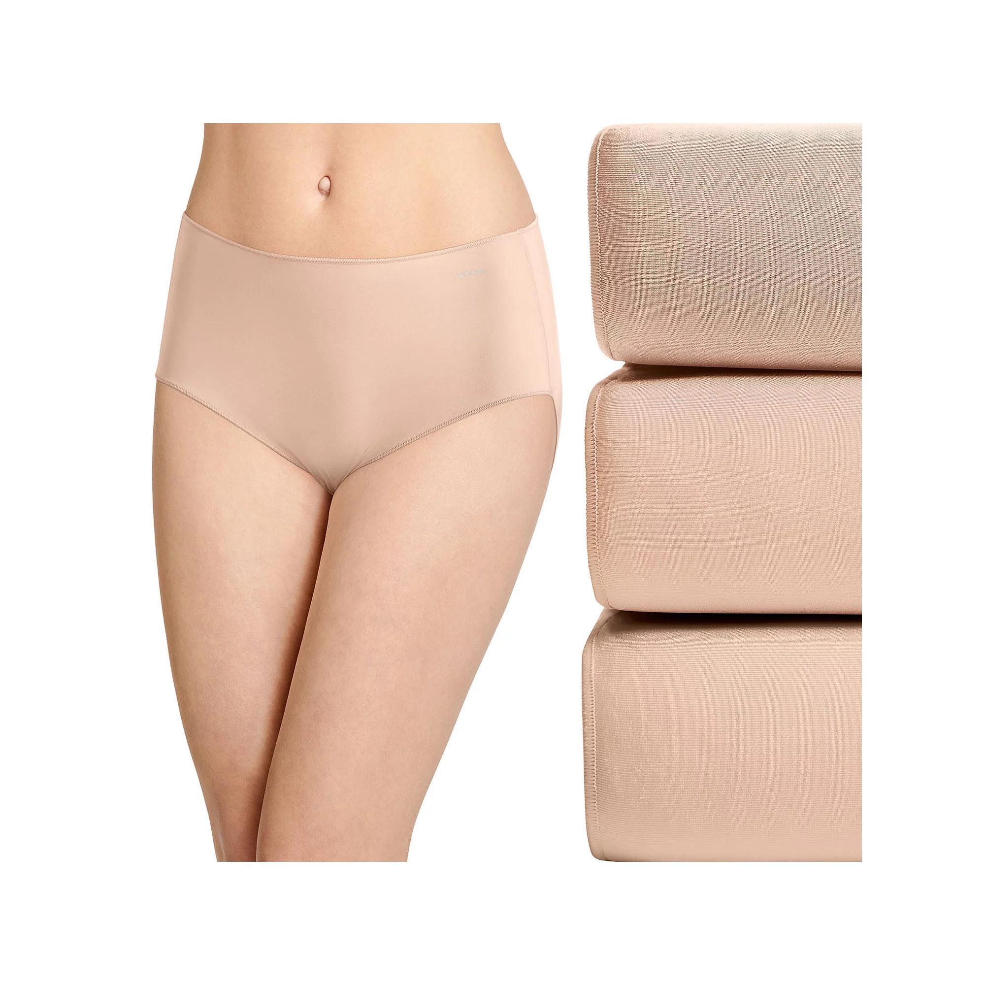 Womens Jockey No Panty Line Promise 3-Pack Hip Brief Panty Set 1772 Product Image