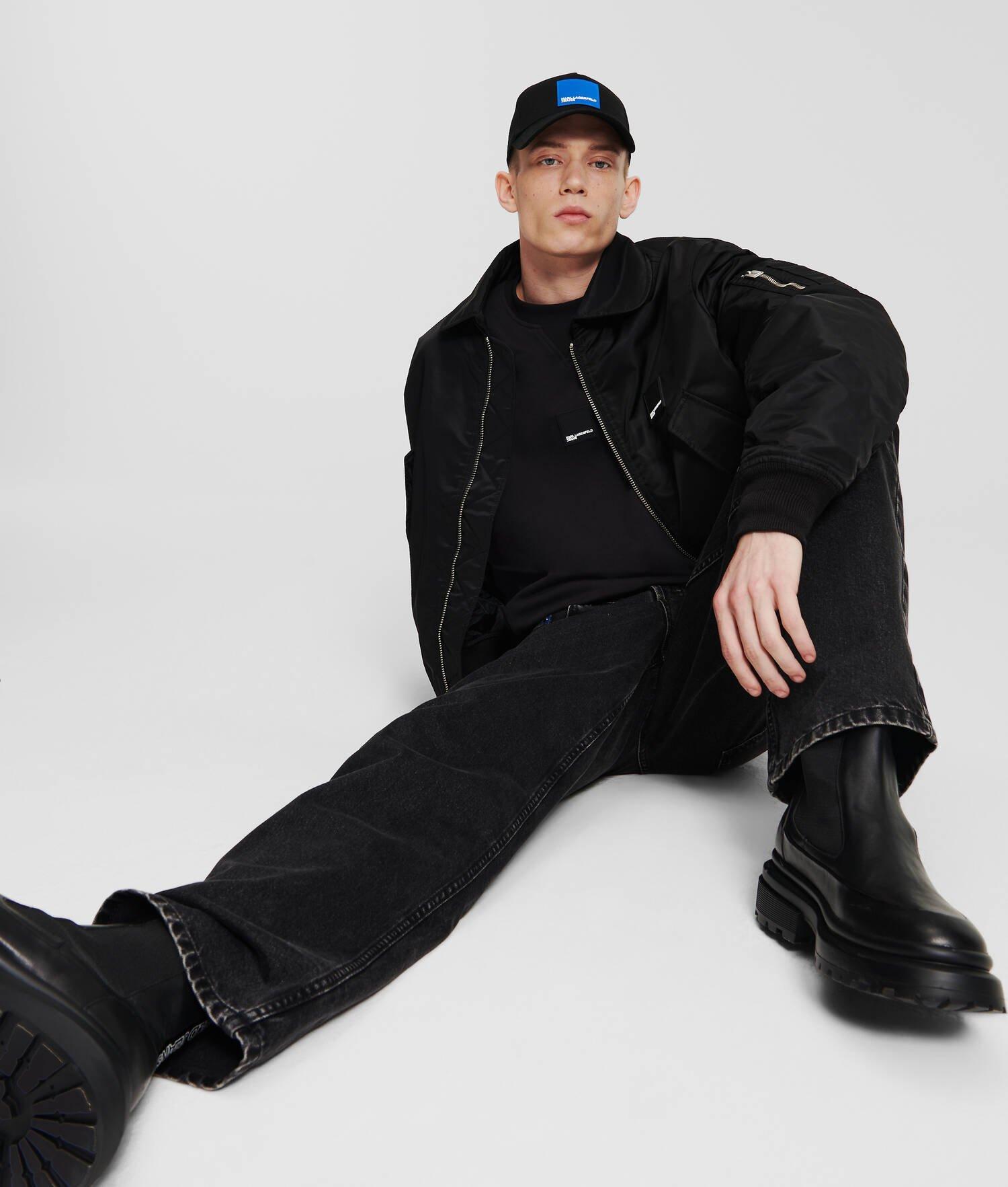 KLJ MIX MATERIAL SWEATSHIRT Product Image