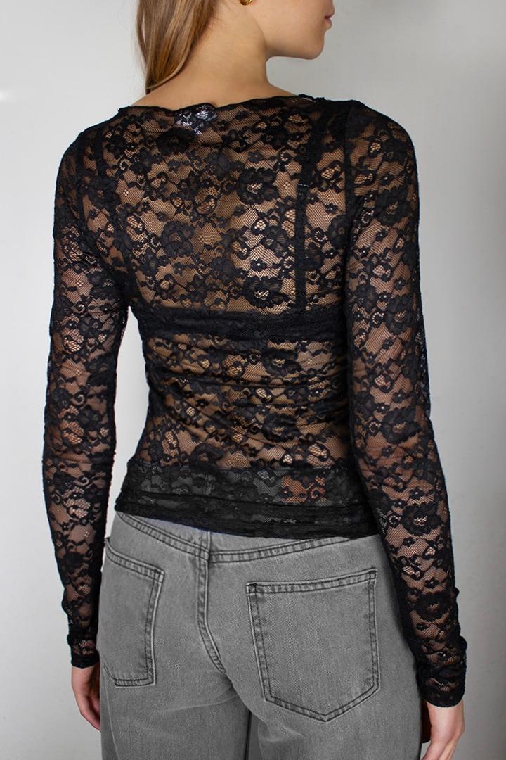 Lace T-shirt Product Image