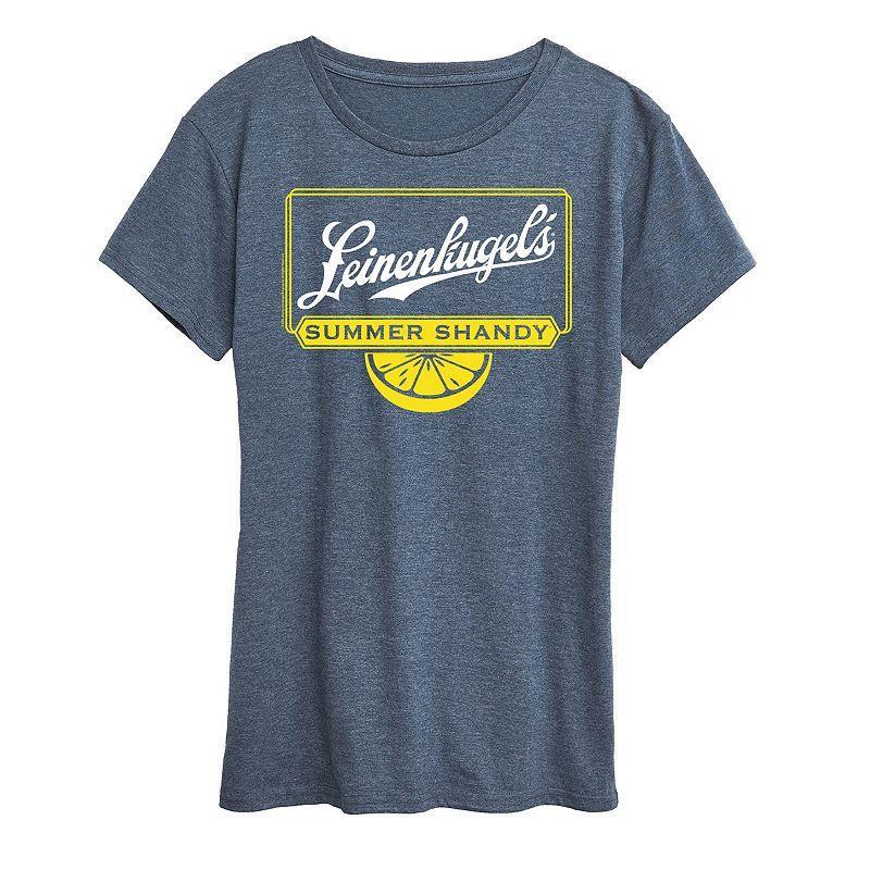 Womens Leinenkugels Summer Shandy Graphic Tee Heather Grey Product Image