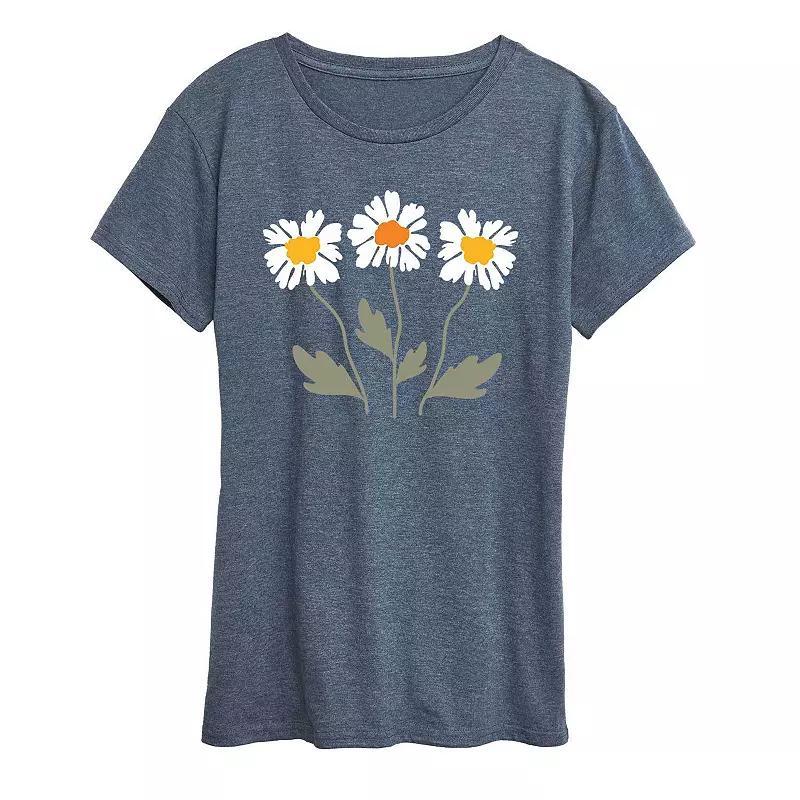 Women's Coors Banquet Mountains Graphic Tee, Size: Medium, Grey Blue Product Image