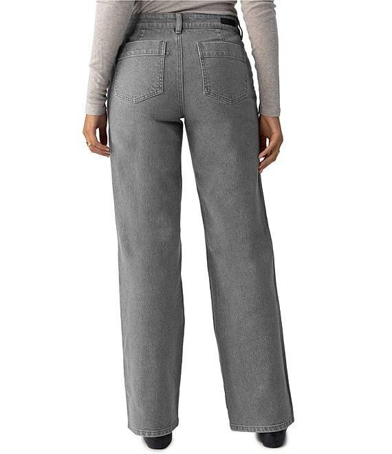 Sanctuary Marine Extended Standard Waist Patch Pocket Wide Leg Pant Product Image