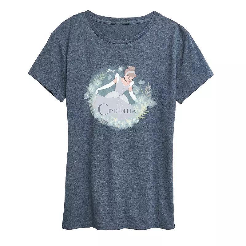 Womens Peanuts Snoopy Rainbow Heart Graphic Tee Product Image