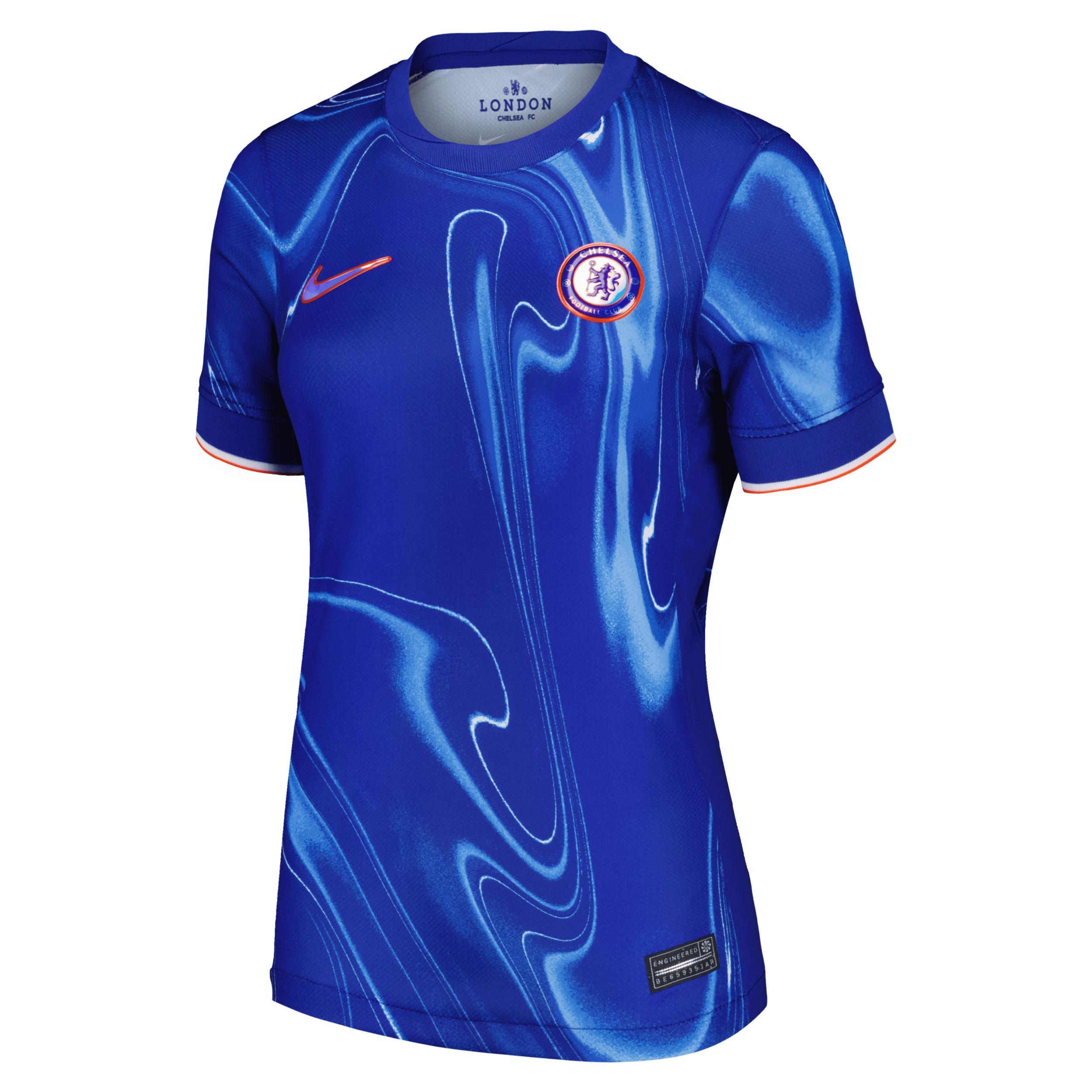 Women's Nike Enzo Fern��ndez Blue Chelsea 2024/25 Home Replica Player Jersey, Size: Large, Chl Blue Product Image