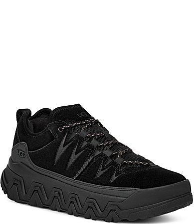 UGG Womens CapTrail Low Suede/Textile/Recycled Materials Sneakers Product Image