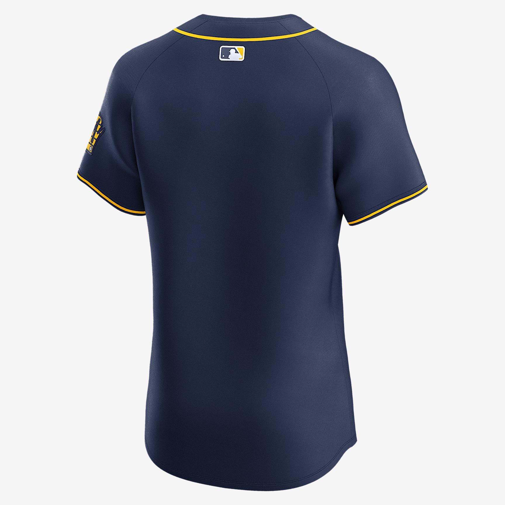 Milwaukee Brewers Men's Nike Dri-FIT ADV MLB Elite Jersey Product Image