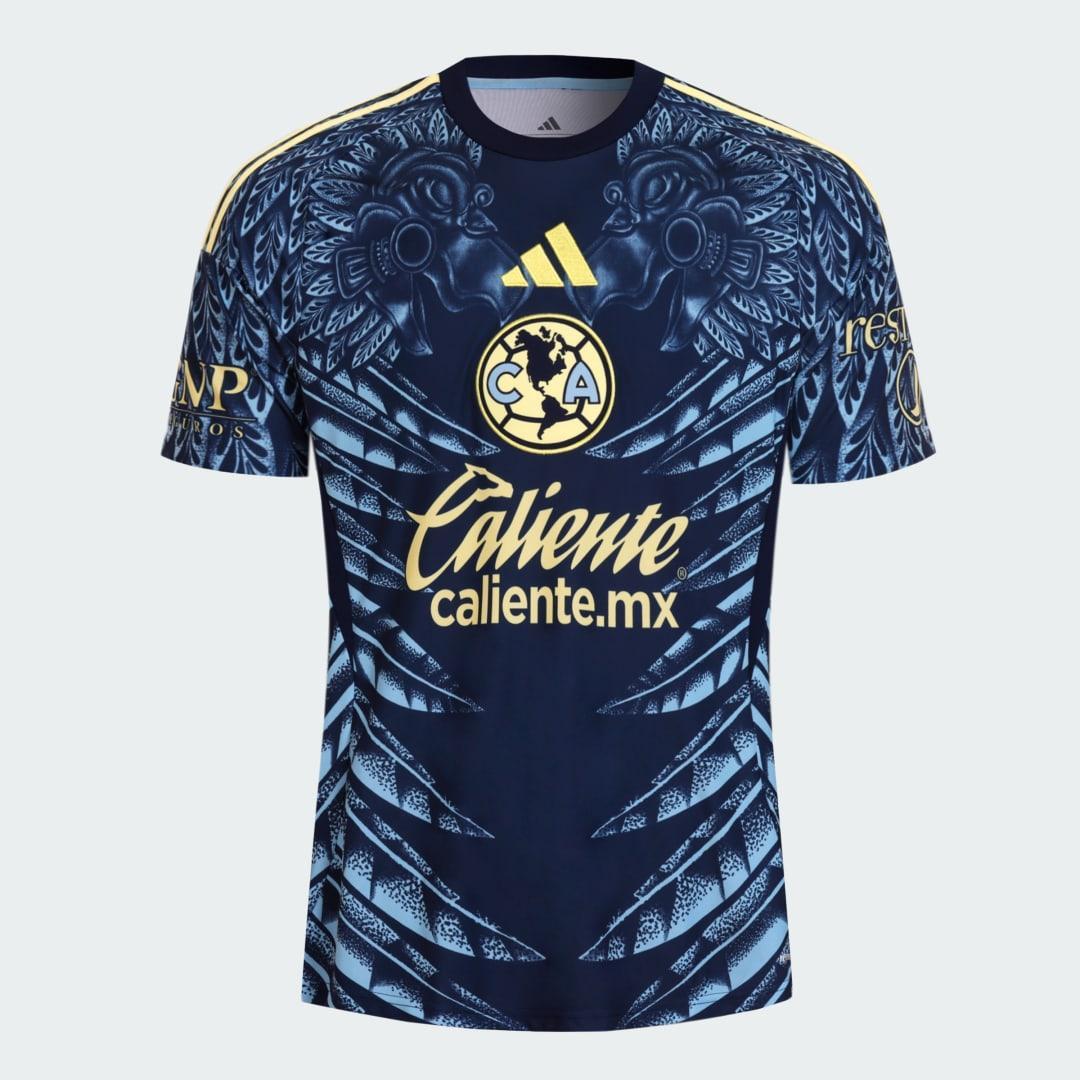 adidas Club Amrica 25/26 Away Jersey Team Navy Blue 2 3XL Mens Product Image