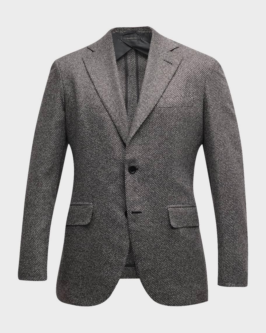 Men's Two-Tone Twill Blazer Product Image