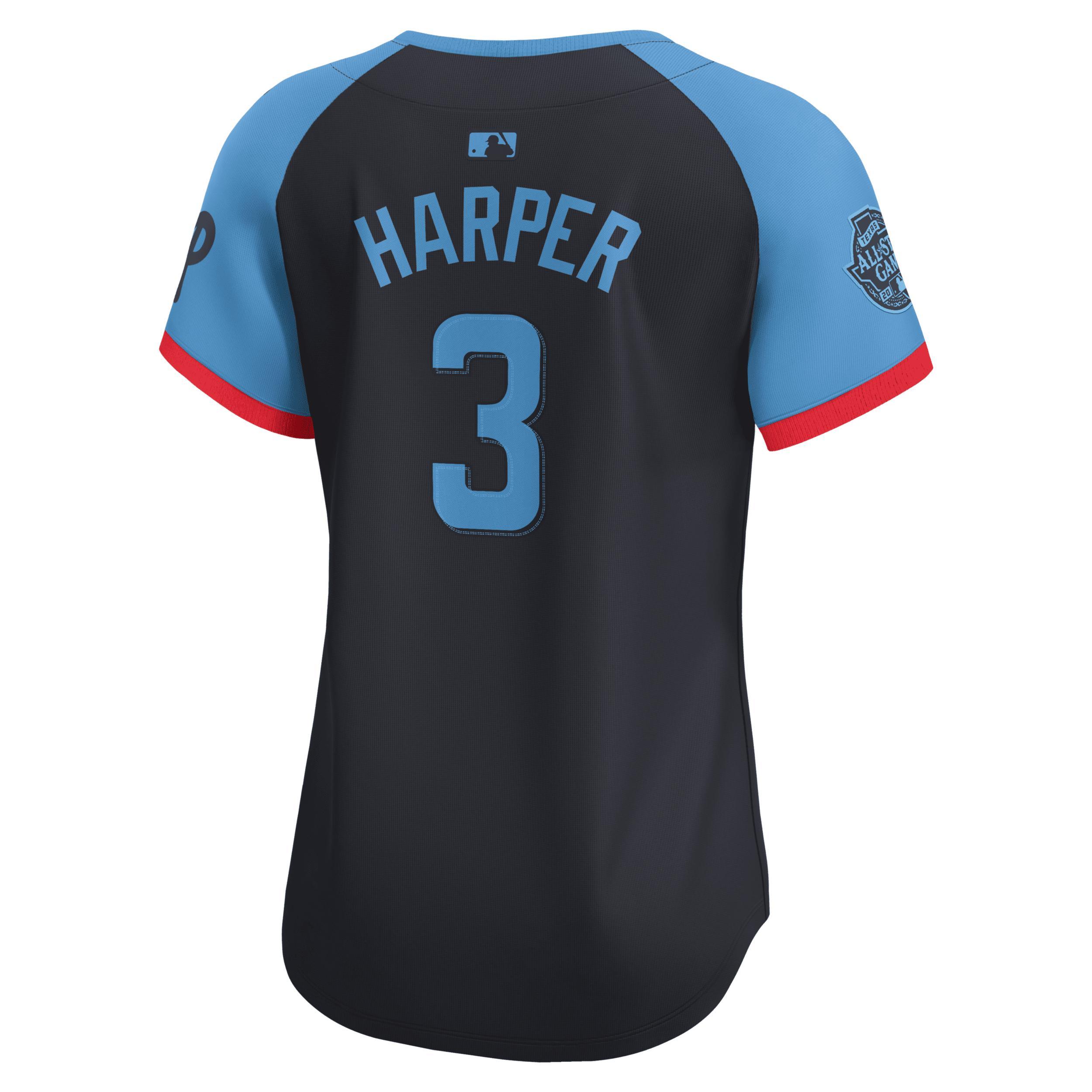 Bryce Harper Philadelphia Phillies 2024 All-Star Game Womenâs Nike Women's Dri-FIT ADV MLB Limited Jersey Product Image