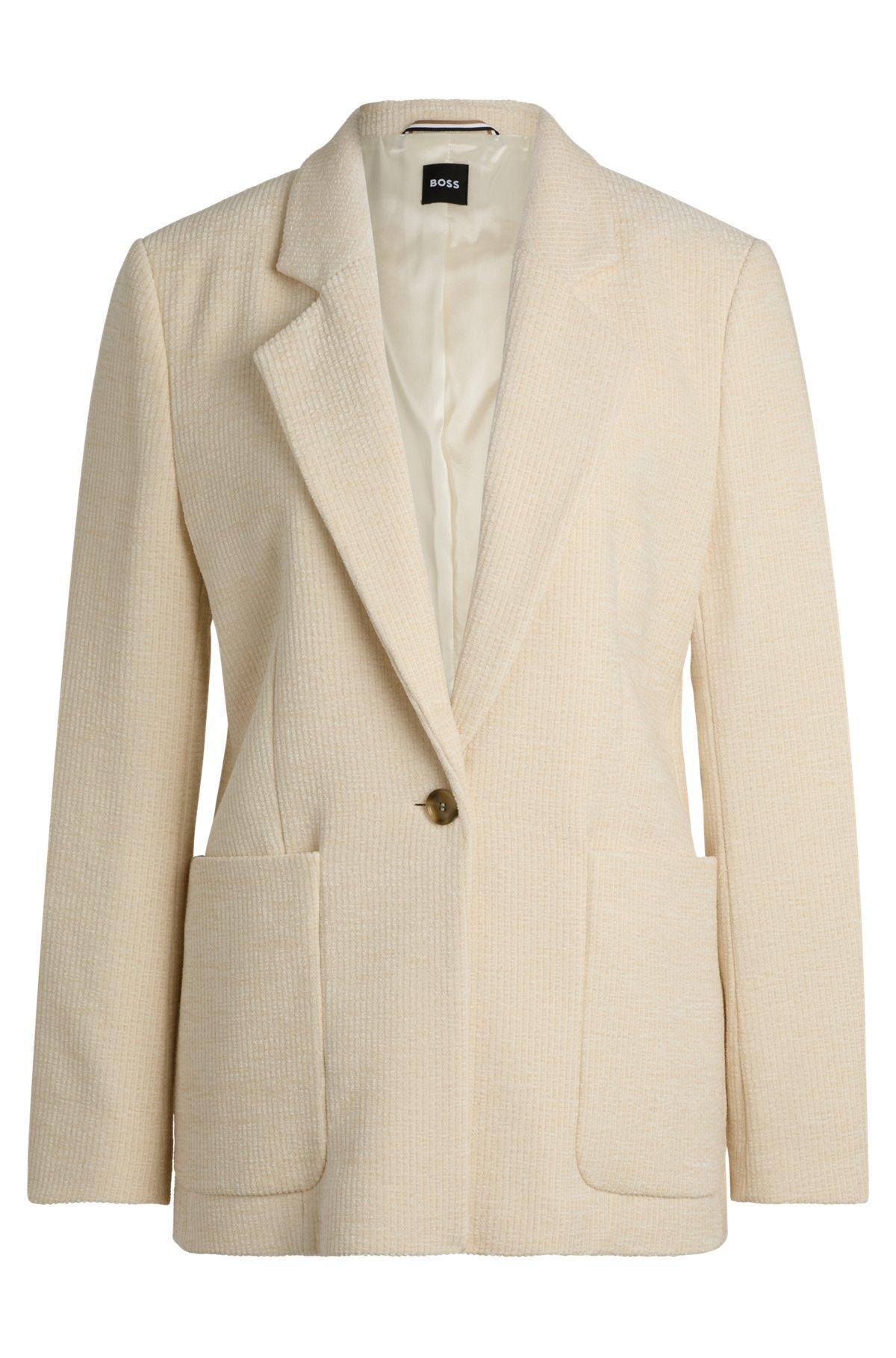 Relaxed-fit jacket in velvet corduroy Product Image