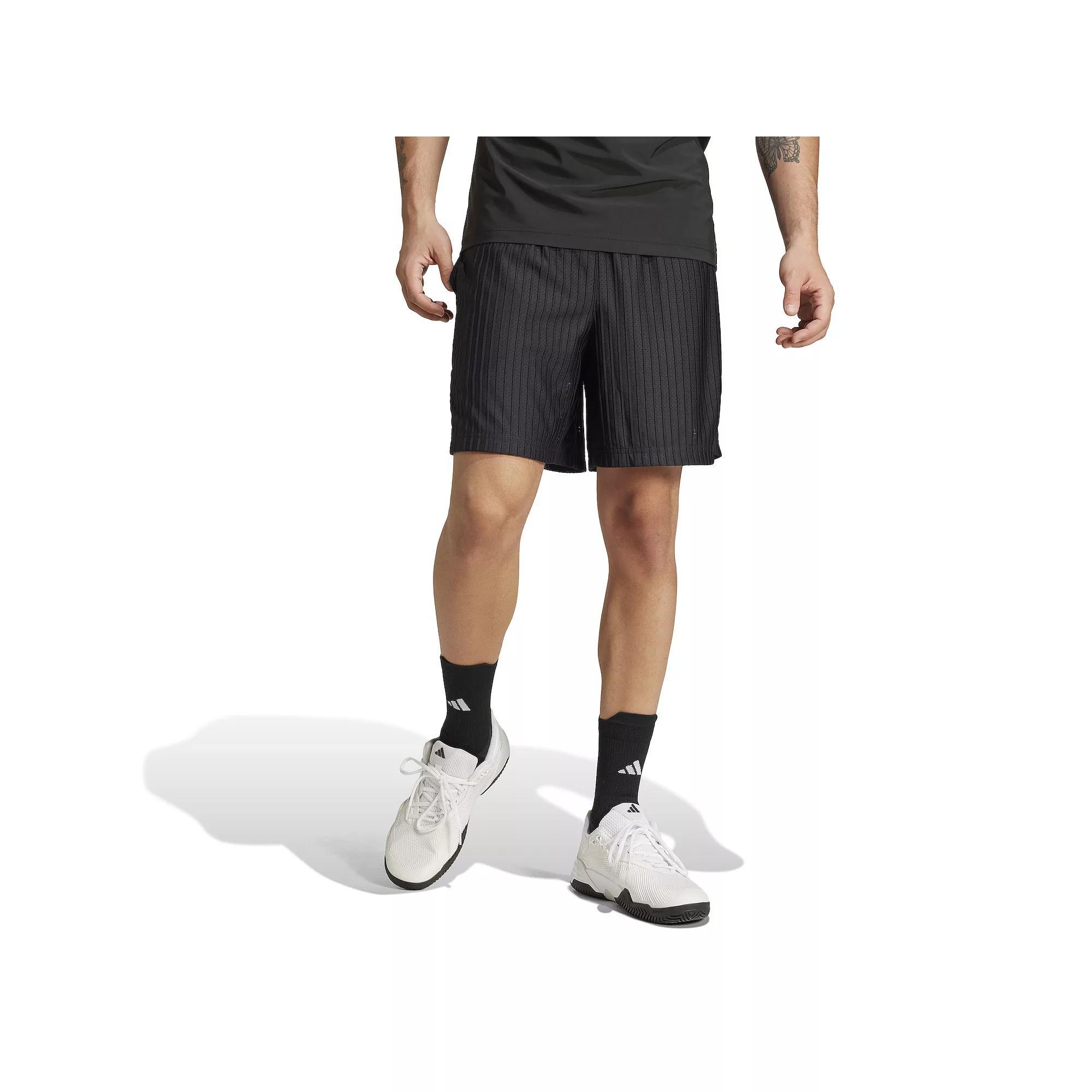 Men's adidas Climacool Tennis Shorts, Size: Large, Black Product Image