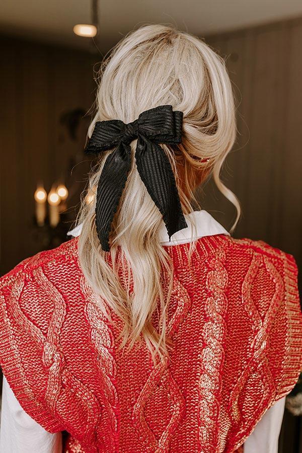 Sweet Perspective Bow Hair Clip Product Image