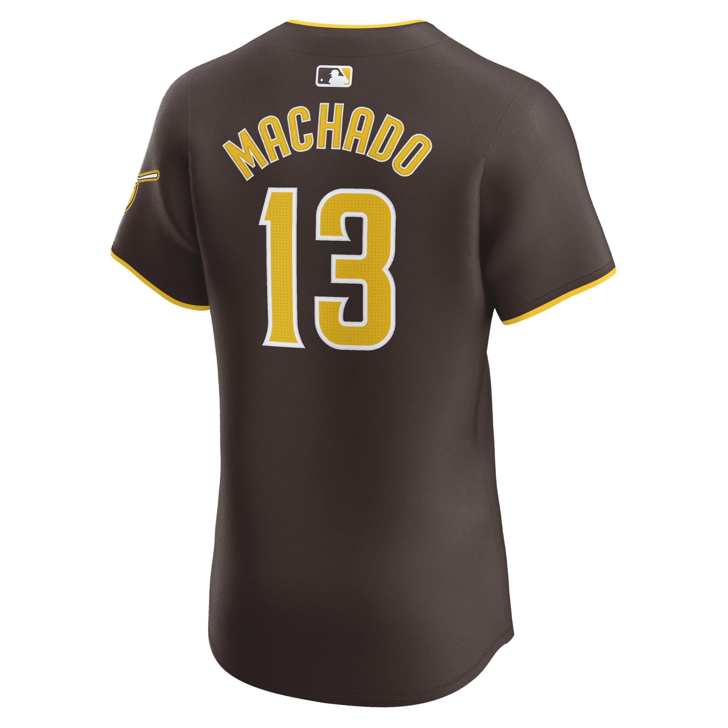 Men's Nike Fernando Tatis Jr. Brown San Diego Padres Road Elite Player Jersey, Size: 52 Product Image