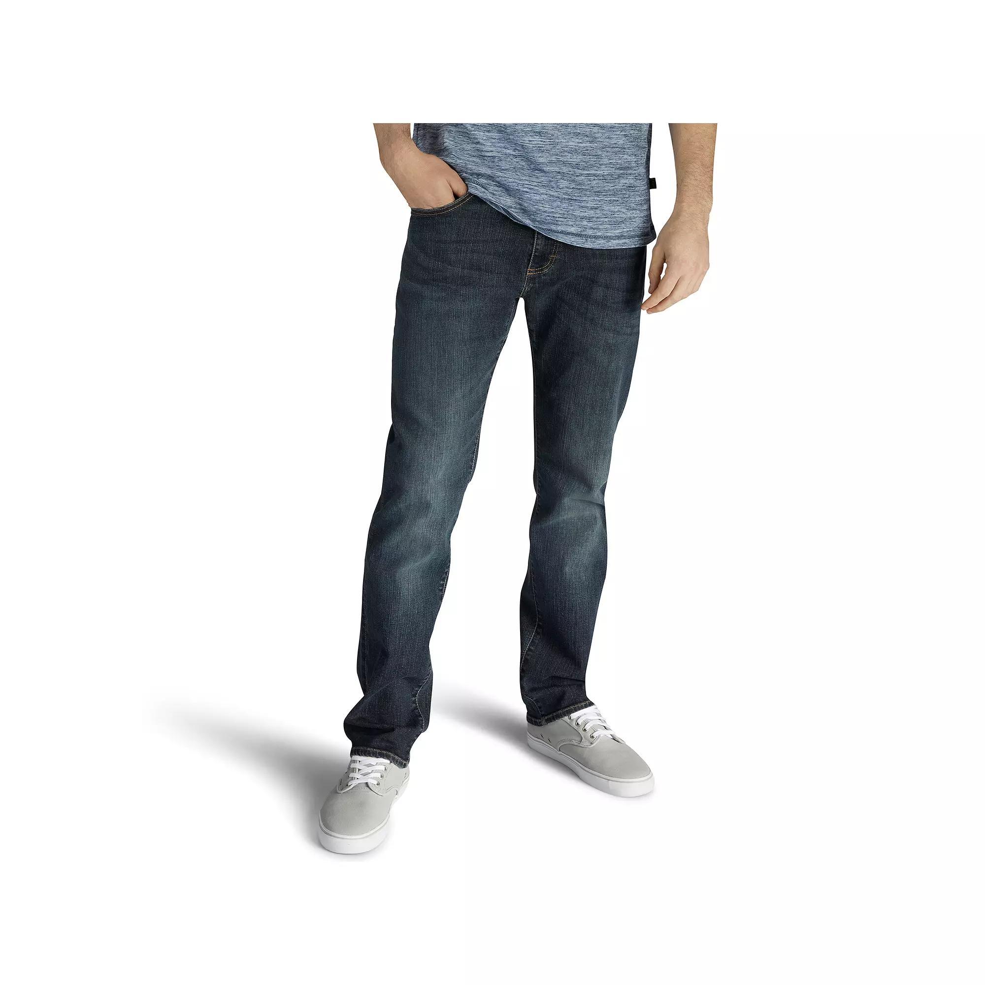 Men's Lee® Extreme Motion Stretch Slim Straight Jeans, Size: 33X30, Maverick Product Image