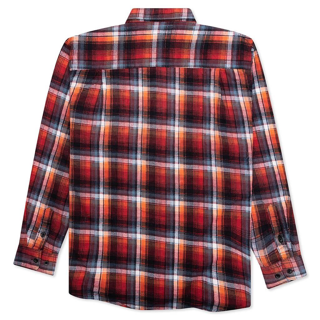 Ribbon Flannel Shirt - Assorted Male Product Image