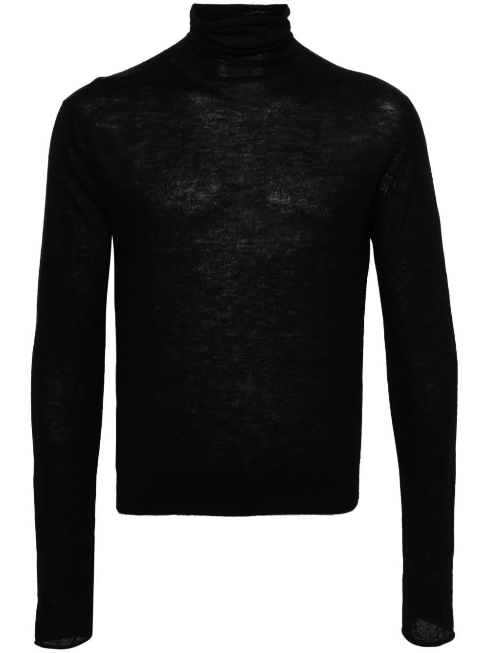 EXTREME CASHMERE Thunder Pullover In Schwarz Product Image