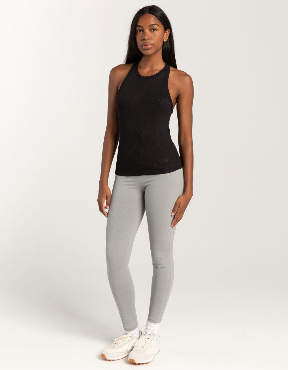 THE NORTH FACE Sunpeak Waffle Womens Tank Top - BLACK Product Image