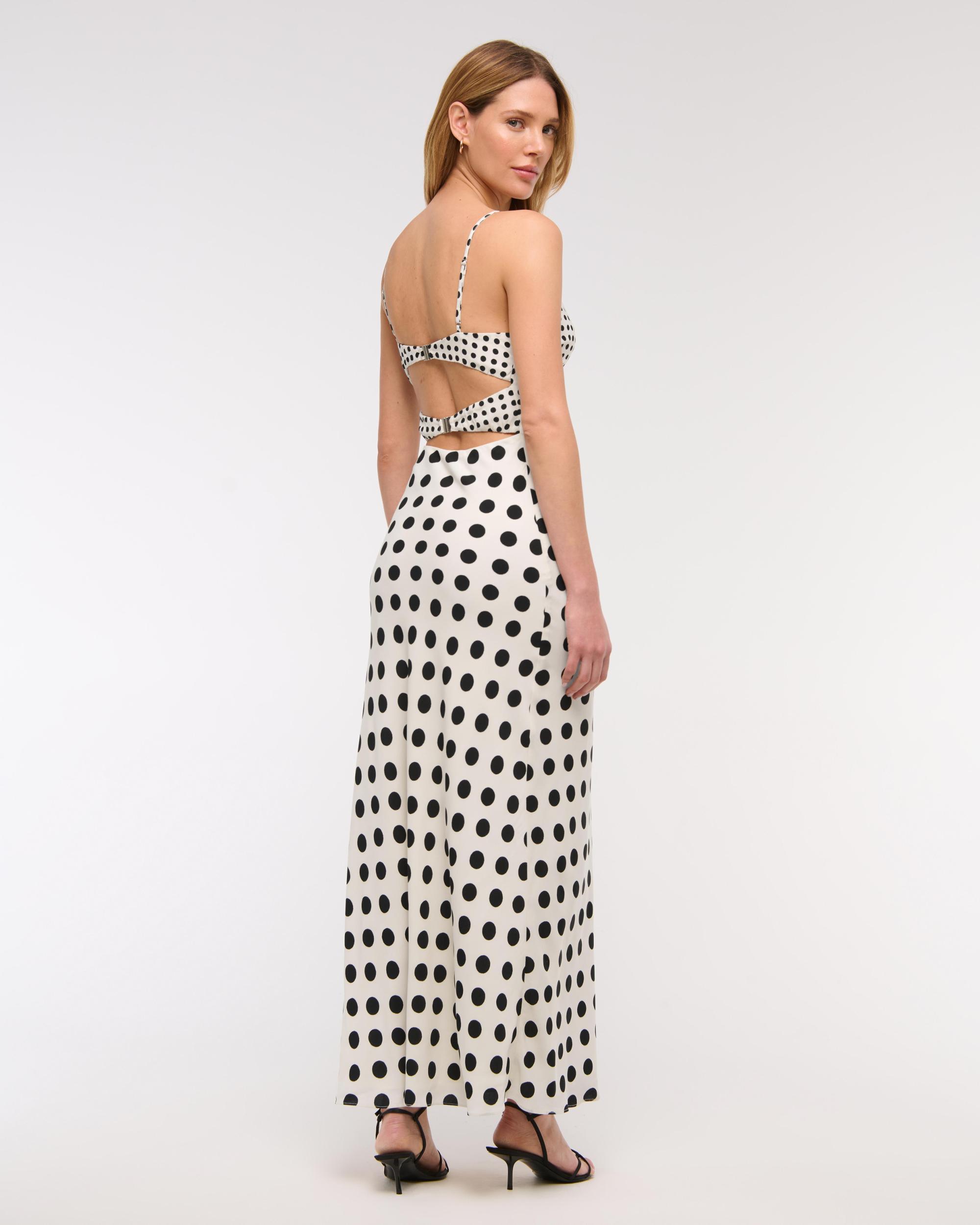 Cutout Slip Maxi Dress Product Image