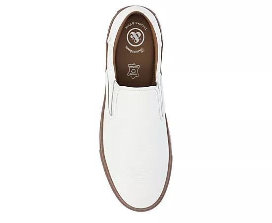 Thomas & Vine Conley Mens Leather Slip-On Sneakers Product Image