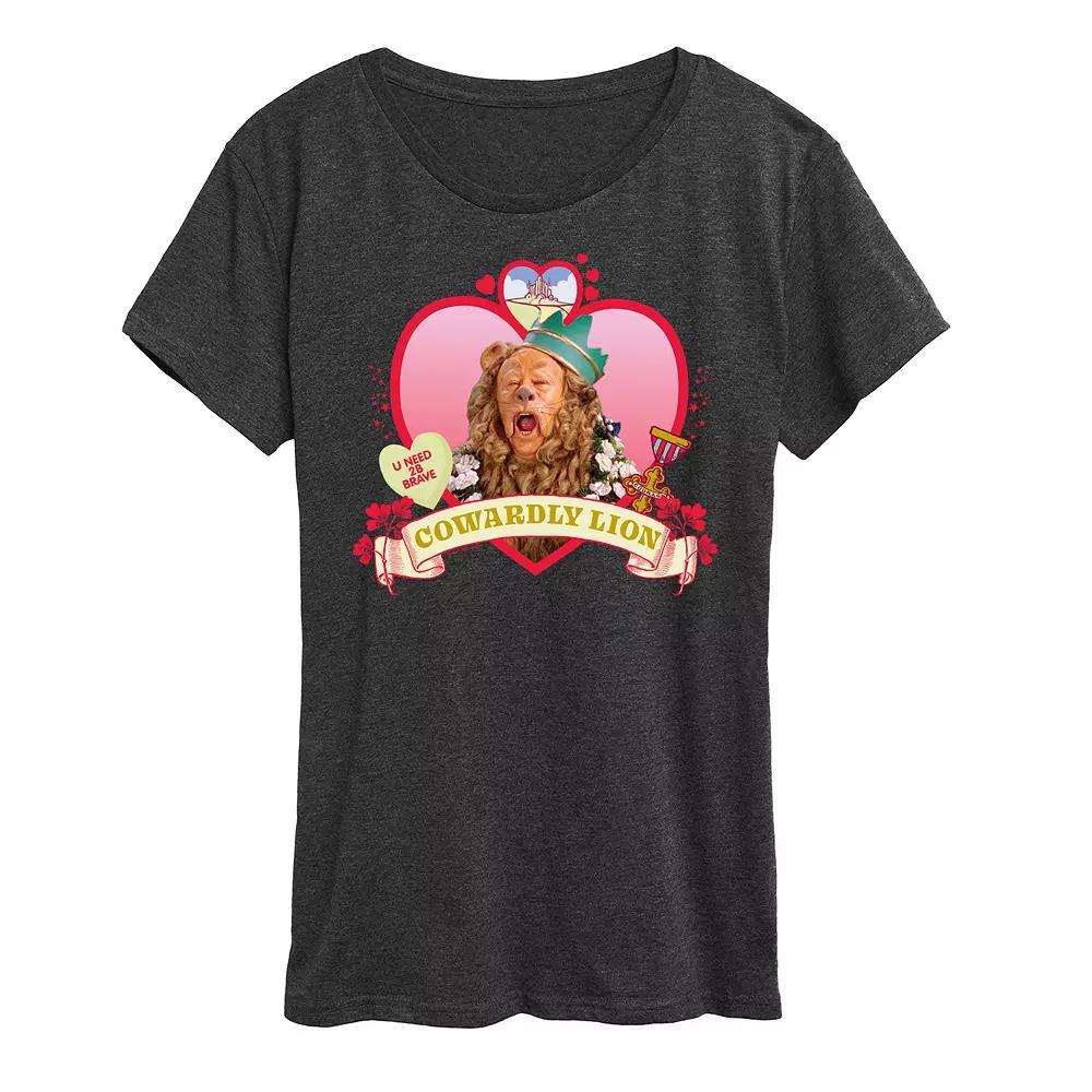 Disneys Donald Duck Womens Fabulous Graphic Tee Grey Royal Blue Product Image