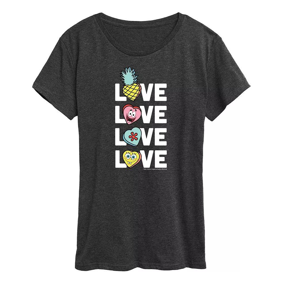 Women's Dr. Seuss Cloud Logo Graphic Tee, Size: XXL, Grey Royal Blue Product Image