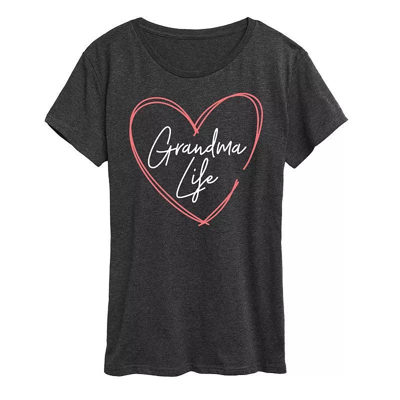 Womens Unapologetically Myself Graphic Tee, Girls Blue Product Image