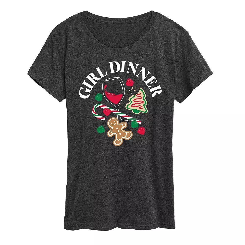 Disney's Mickey Mouse Plus Celestial Moon Graphic Tee, Women's, Size: 1XL, Heather Grey Product Image