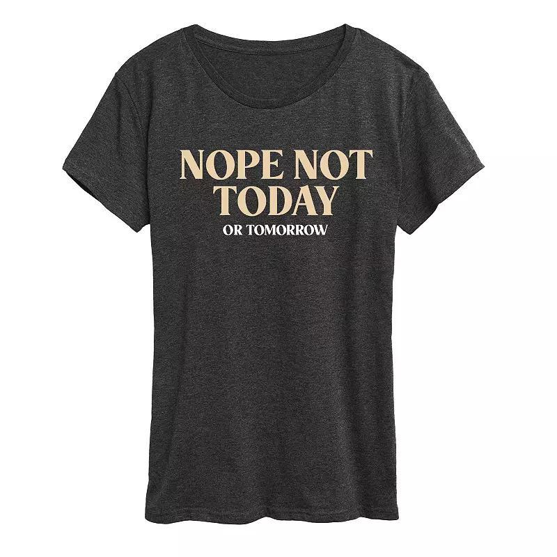 Disneys Snow White Womens Graphic Tee Heather Grey Product Image