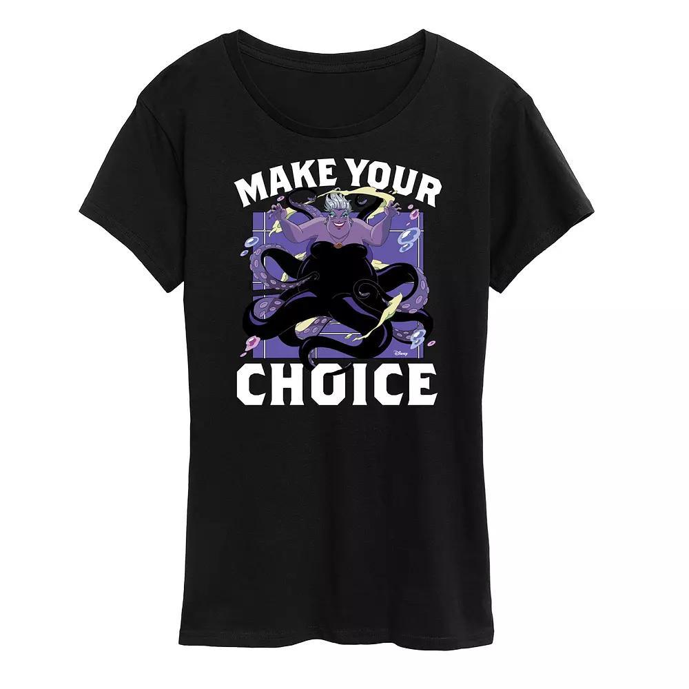 Disneys The Little Mermaid Ursula Womens Manga Graphic Tee Product Image