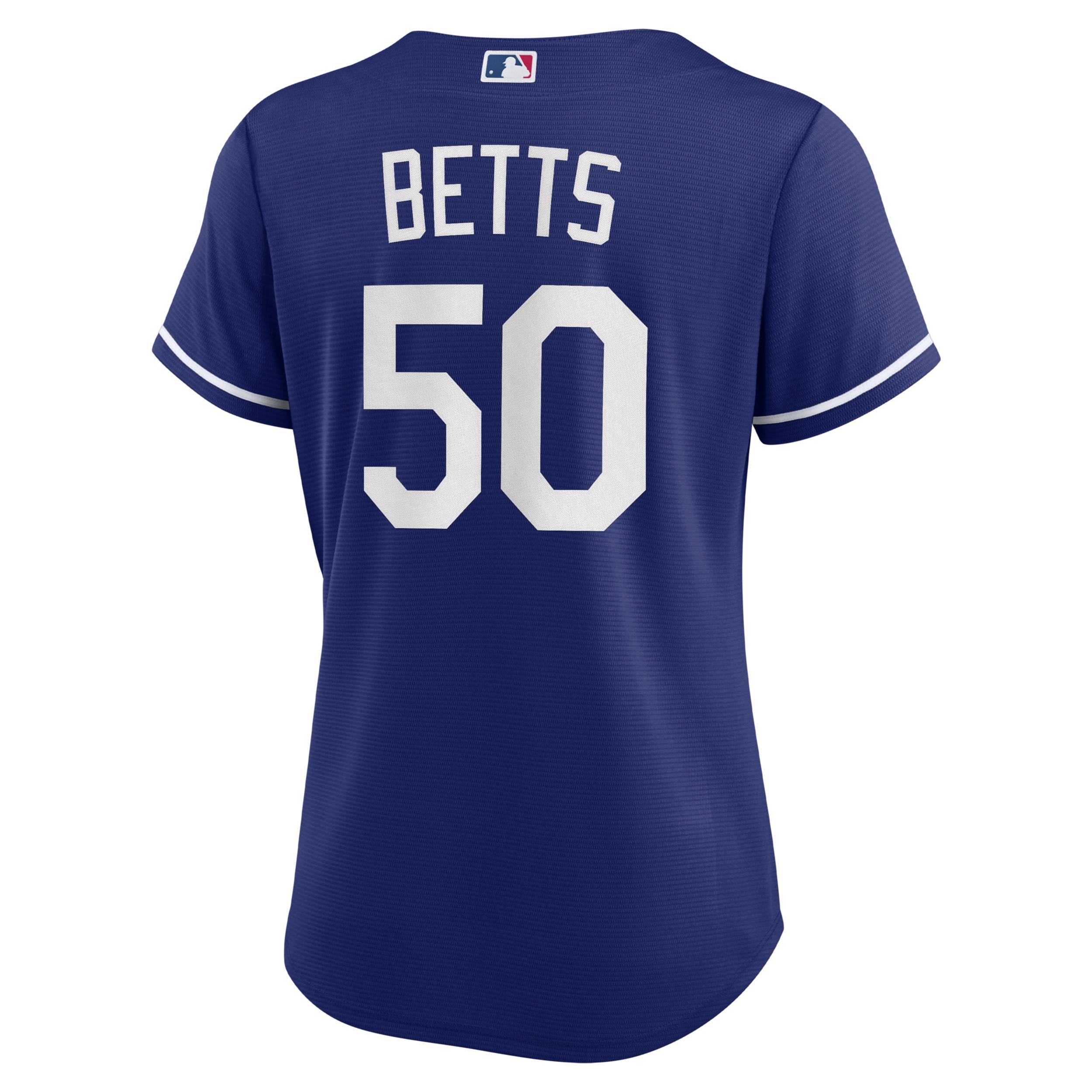 Nike Womens MLB Los Angeles Dodgers (Mookie Betts) Replica Baseball Jersey Product Image