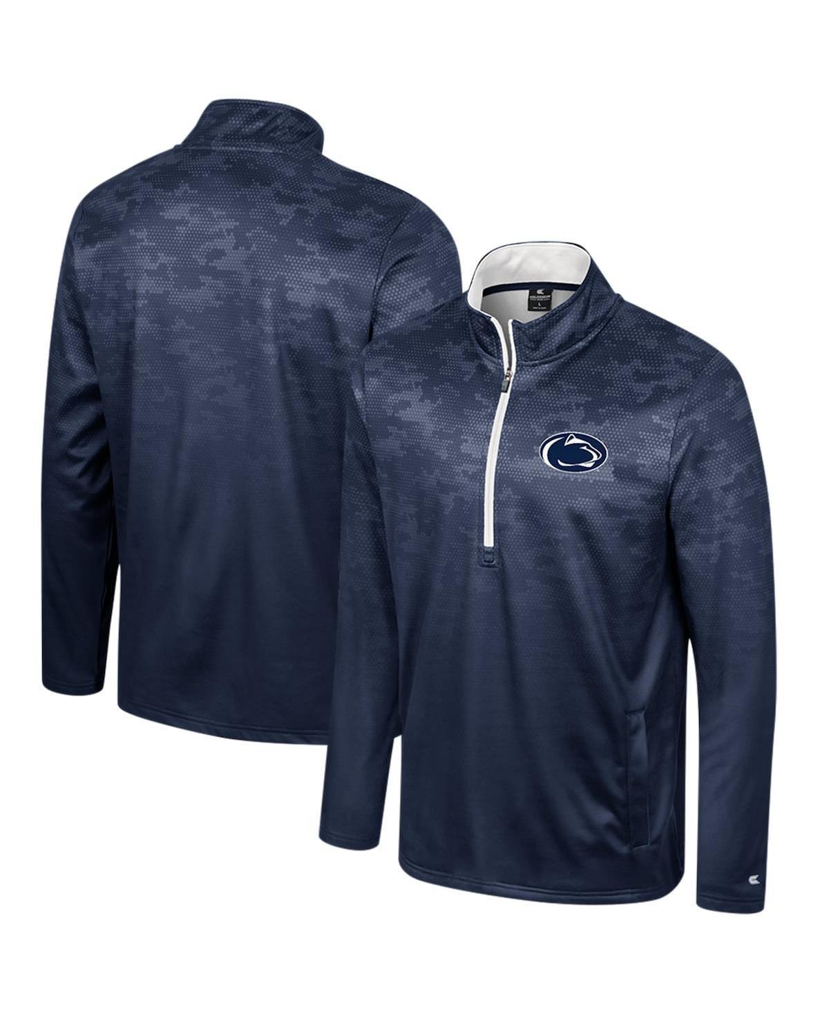 Men's Colosseum  Orange Oklahoma State Cowboys The Machine Half-Zip Jacket, Size: Medium Product Image