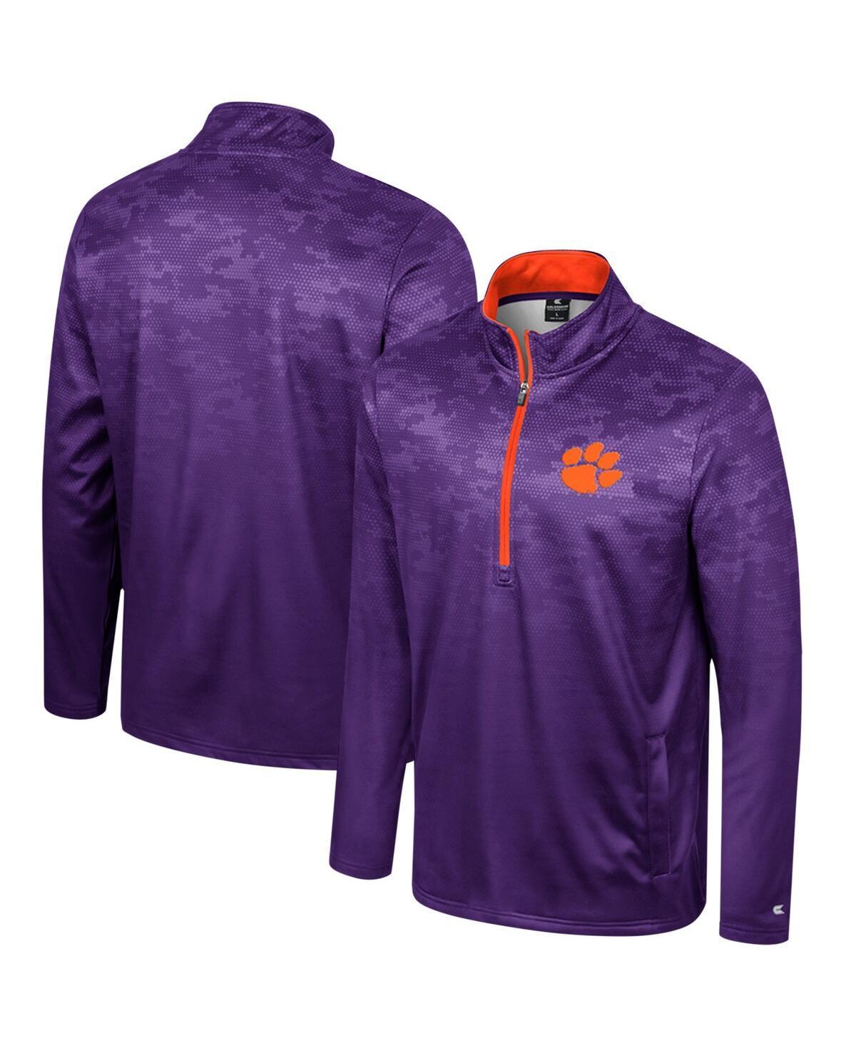 Men's Colosseum  Maroon Montana Grizzlies The Machine Half-Zip Jacket, Size: Large, Mon Red Product Image