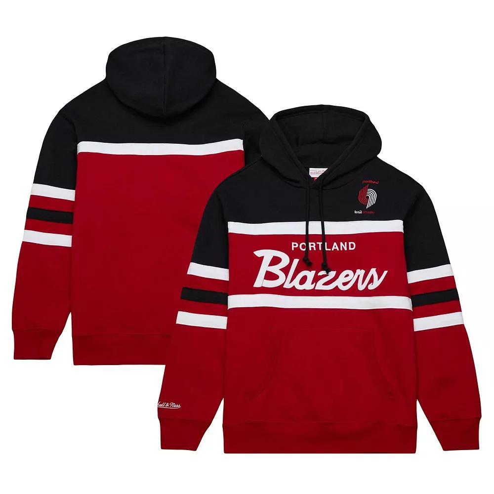 Men's Mitchell & Ness Deep Sea Blue Seattle Kraken Head Coach Pullover Hoodie, Size: 3XL, Krk Blue Product Image