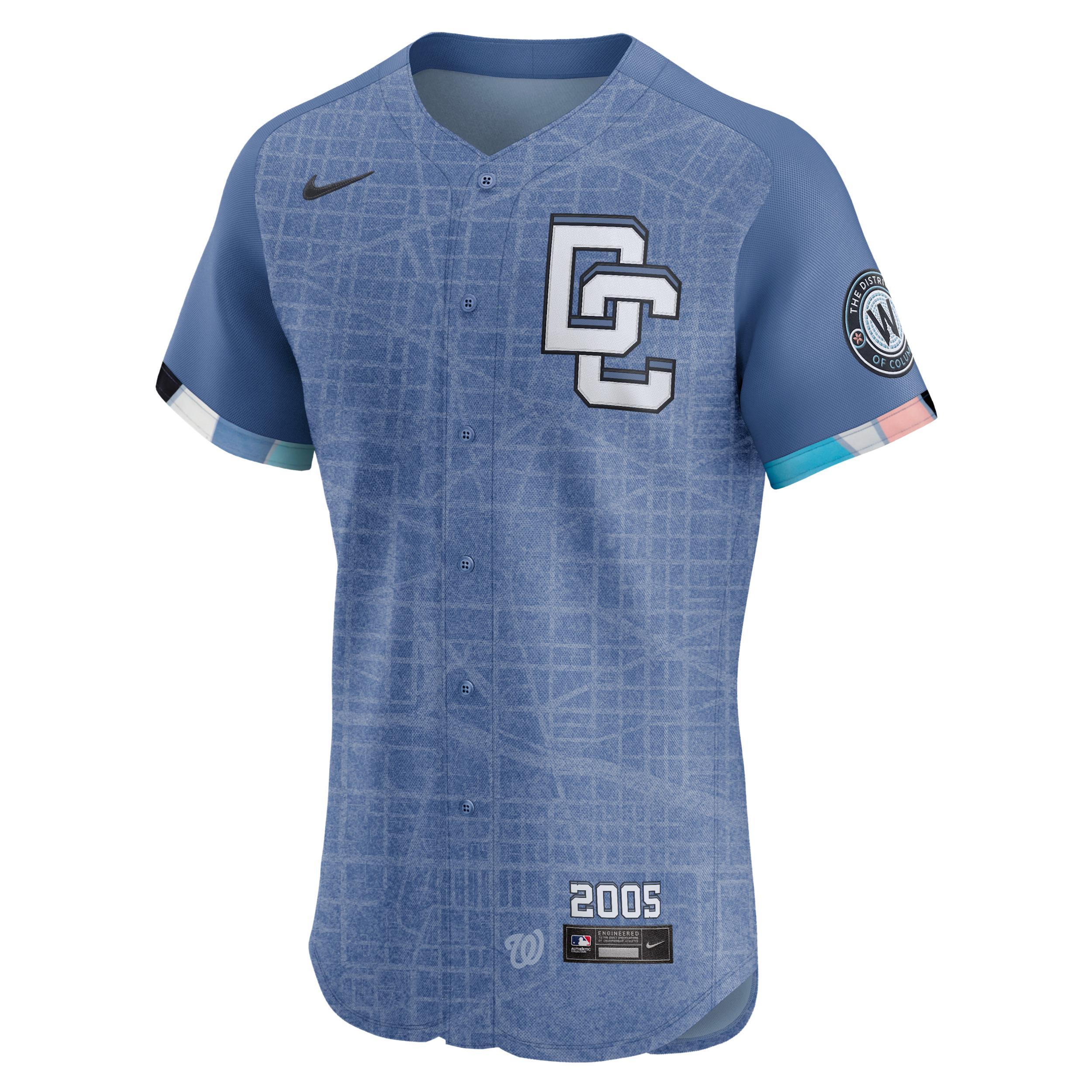 Dylan Crews Washington Nationals City Connect Men's Nike Dri-FIT ADV MLB Elite Jersey Product Image