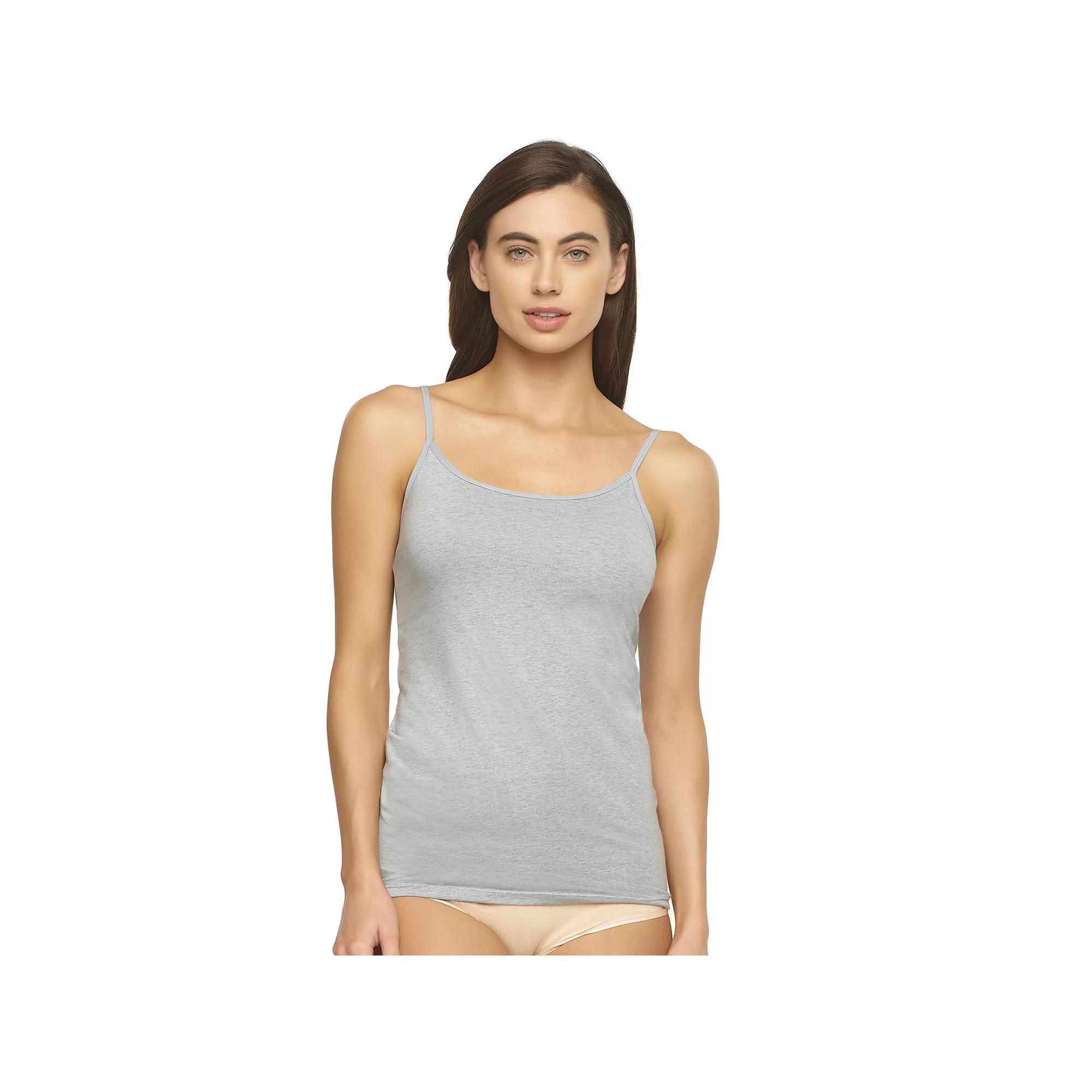 Women's Jezebel Cotton Camisole 830121, Size: XL, Grey Product Image