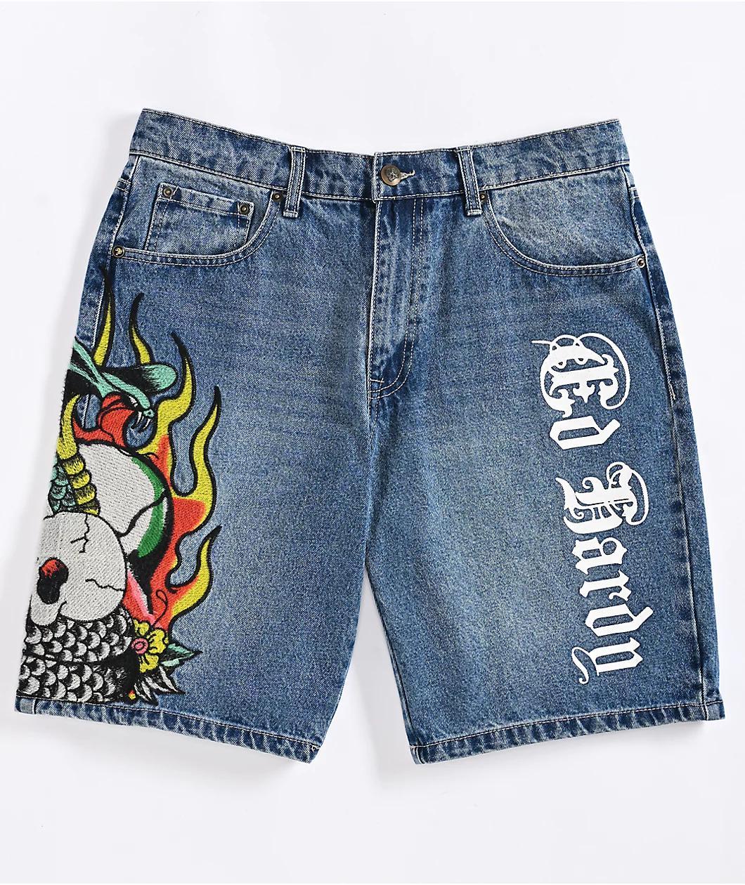 Nike Mesh Flow Blue Shorts Product Image
