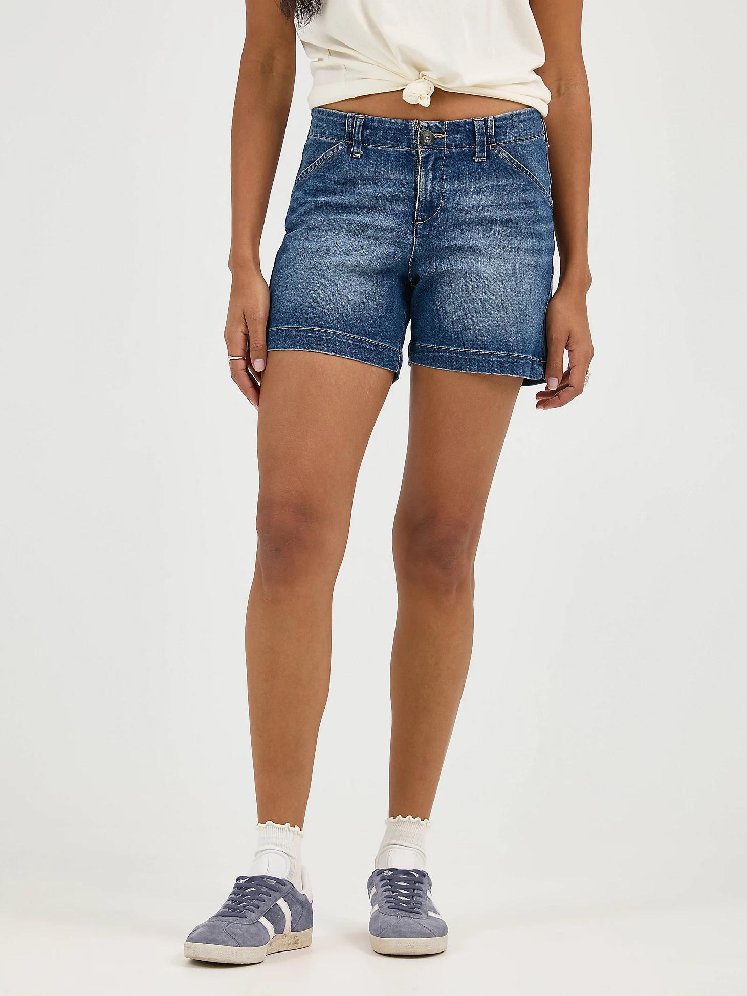 Women's Legendary Denim Chino Short | Women's Shorts | Lee® Product Image