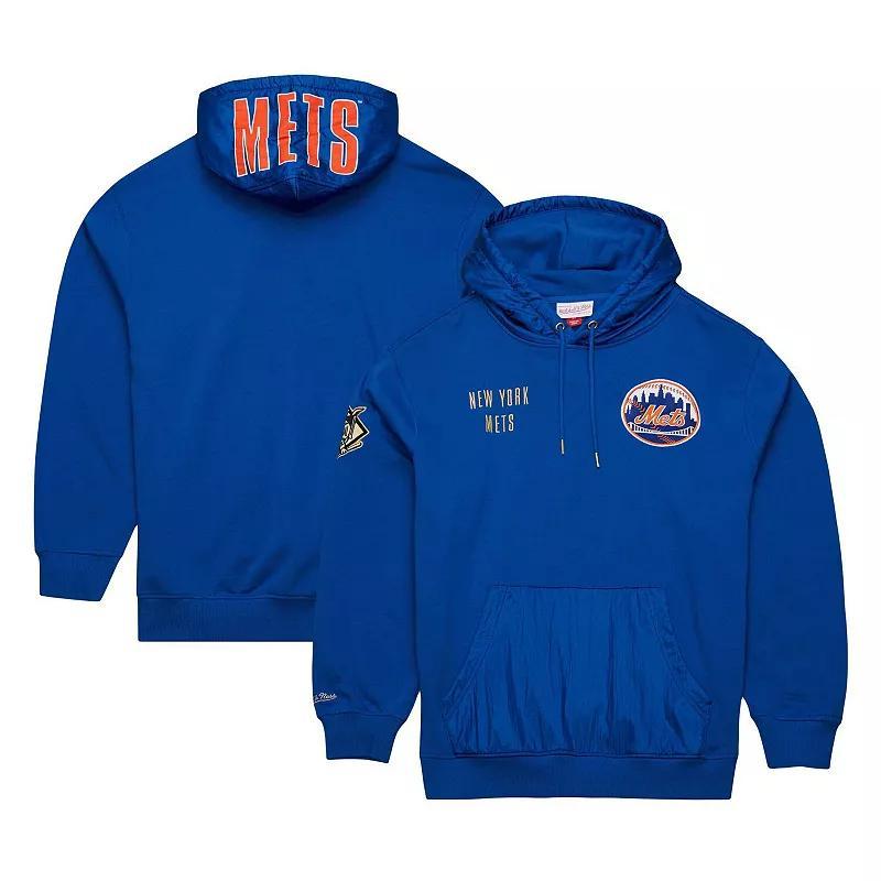 Men's Mitchell & Ness Royal Chicago Cubs Team OG 2.0 Current Logo Pullover Hoodie, Size: Large, Blue Product Image