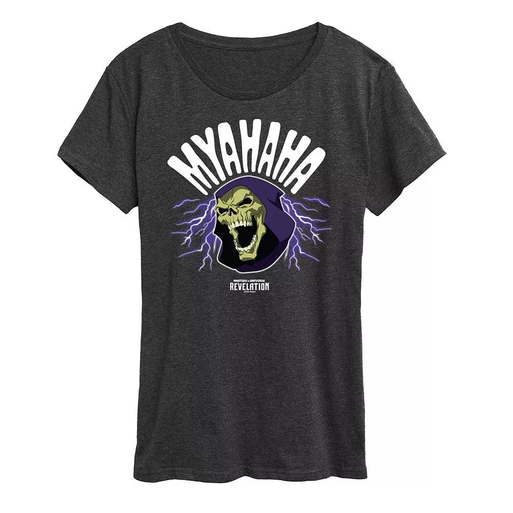Womens Masters of the Universe Myahaha Graphic Tee Heather Grey Product Image