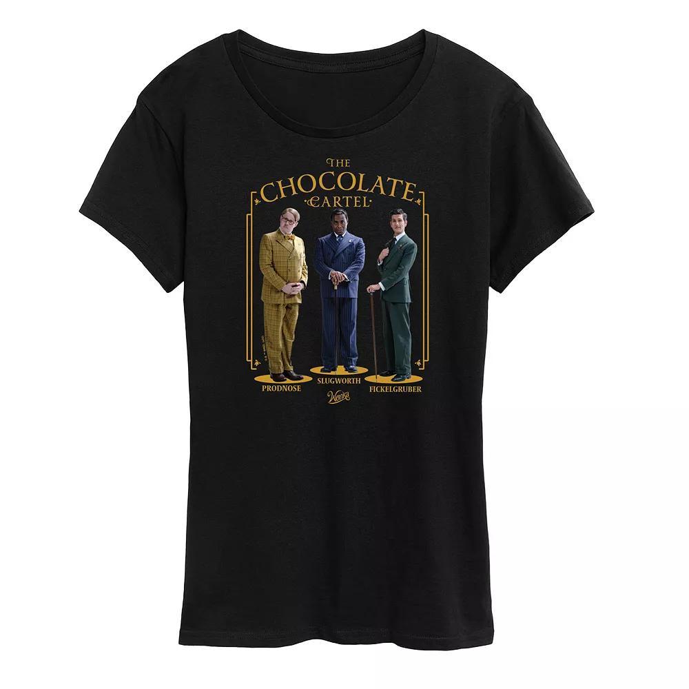 Womens Wonka The Chocolate Cartel Graphic Tee Product Image