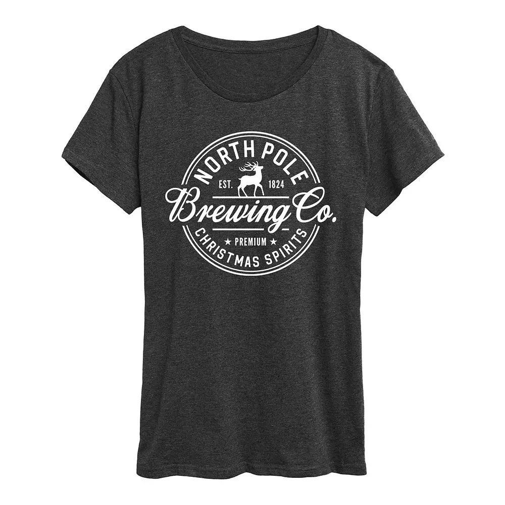 Womens North Pole Brewing Co. Graphic Tee, Girls Product Image